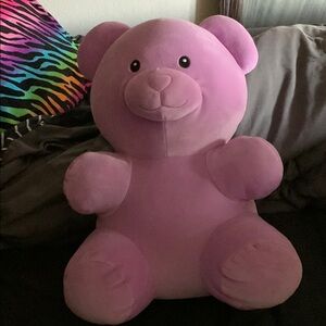 Cuddly Lavender Plush Bear